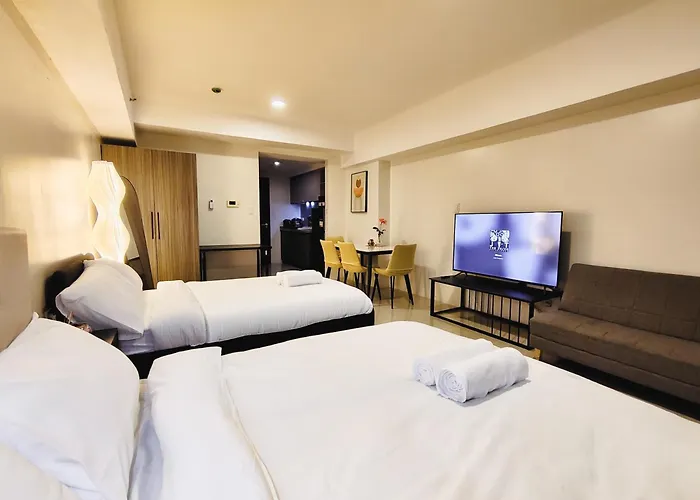 Hotel East Glory Center Residences Twin Double Bed Of Dreams Moa Naia