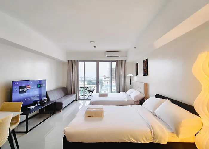 East Glory Center Residences Twin Double Bed Of Dreams Moa Naia Hotel