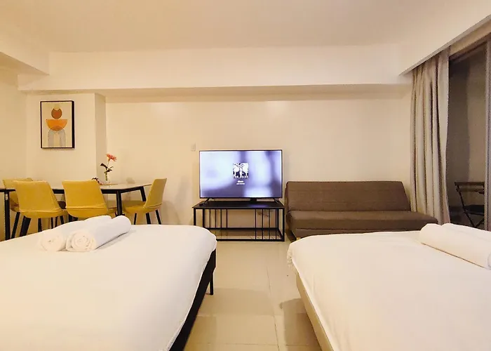 East Glory Center Residences Twin Double Bed Of Dreams Moa Naia *