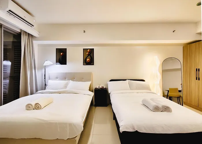 East Glory Center Residences Twin Double Bed Of Dreams Moa Naia * Manila