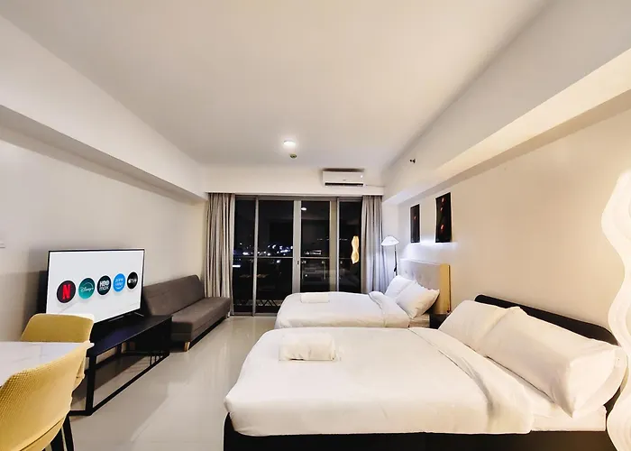 Hotel East Glory Center Residences Twin Double Bed Of Dreams Moa Naia Manila