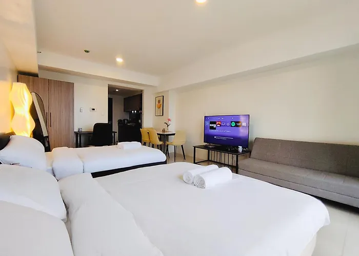 East Glory Center Residences Twin Double Bed Of Dreams Moa Naia Hotel