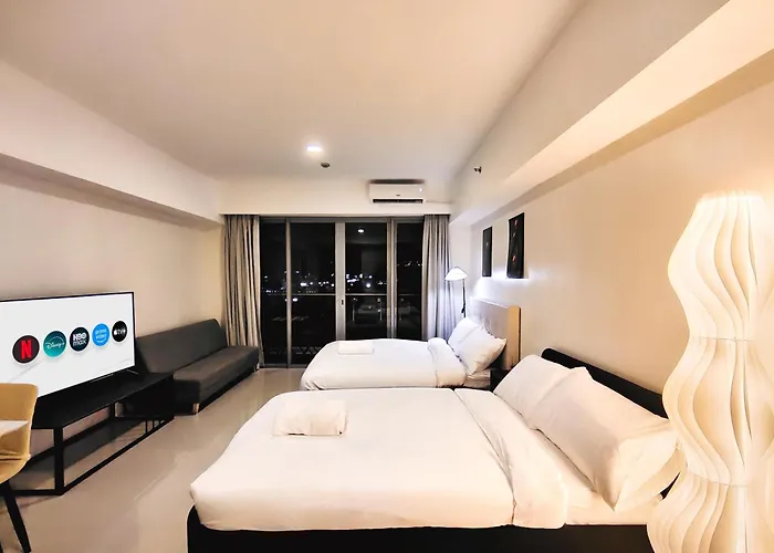 East Glory Center Residences Twin Double Bed Of Dreams Moa Naia Hotel